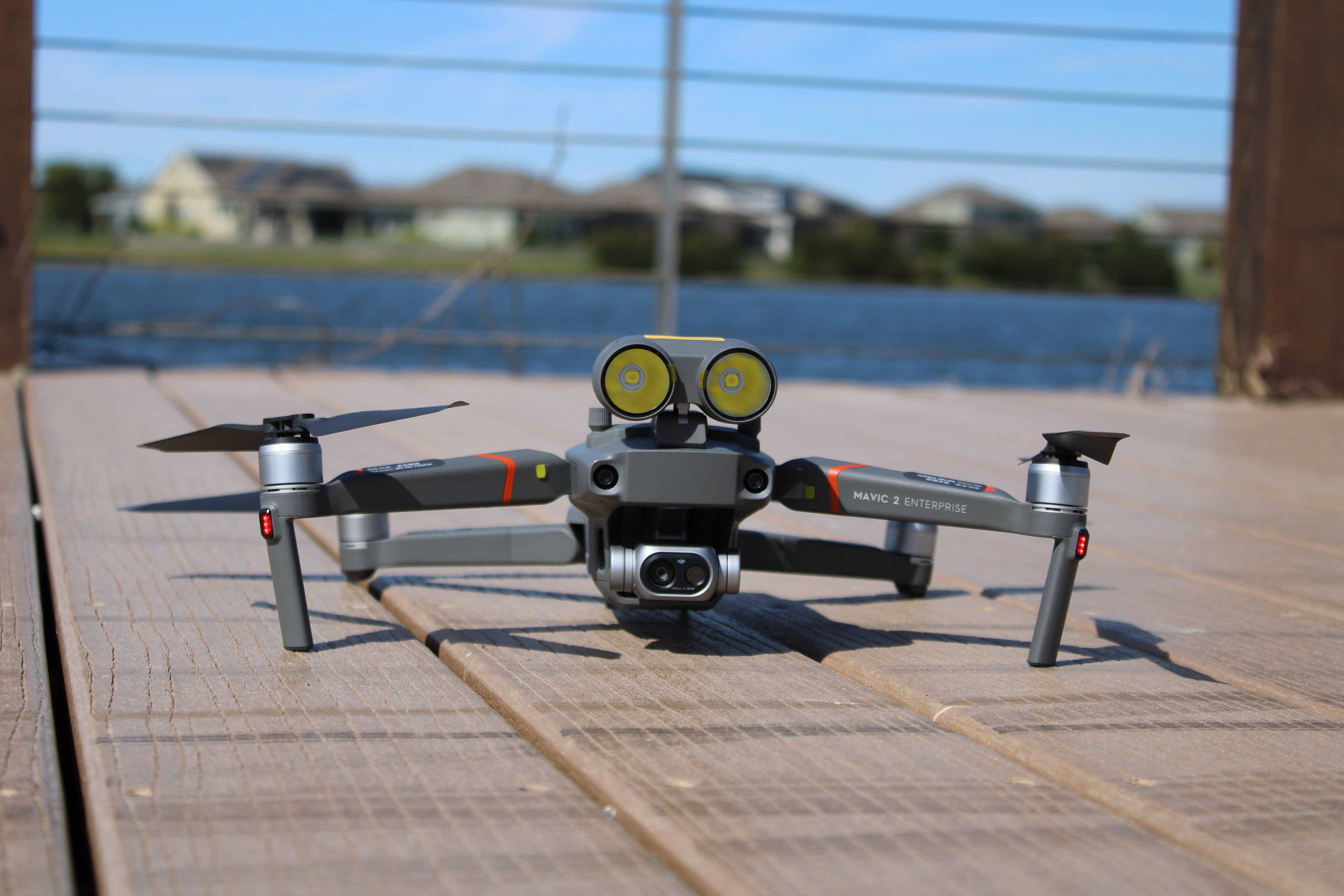 DJI Enterprise drone in action