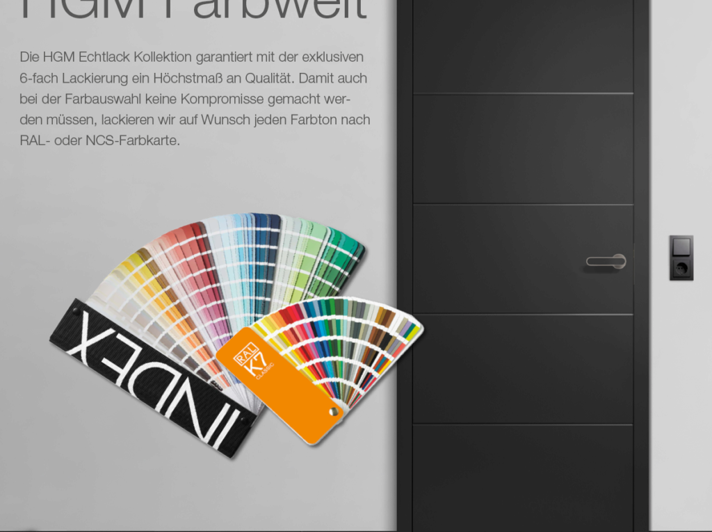  HGM Echtlack Lack-Auswahl