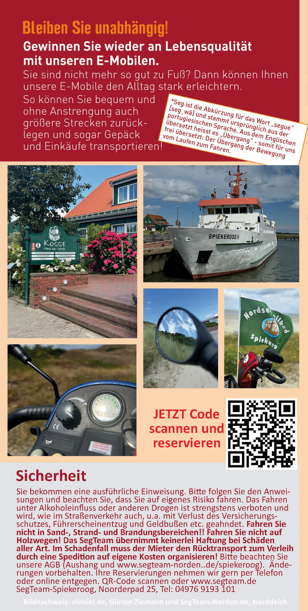 Infos E-Mobile Langeoog