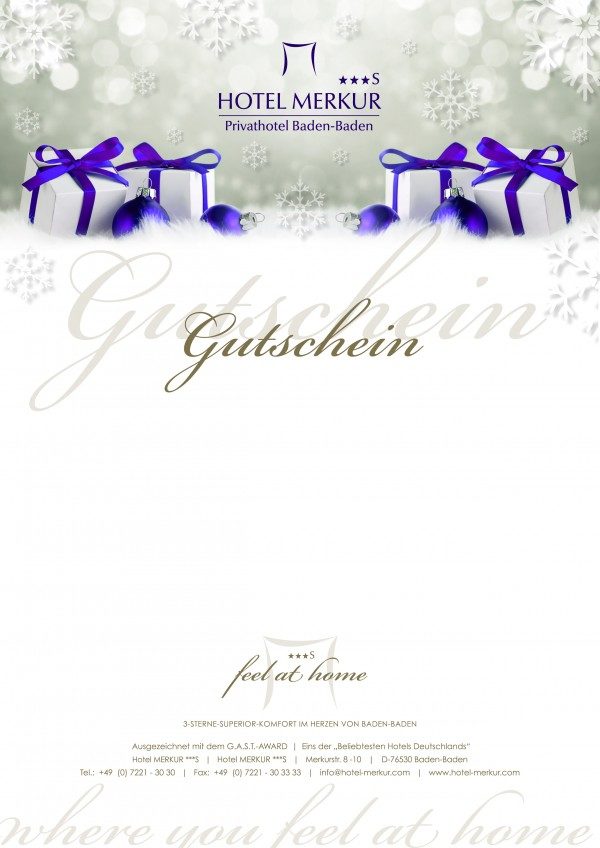 Hotel Merkur Baden-Baden Gutschein Vorlage 5