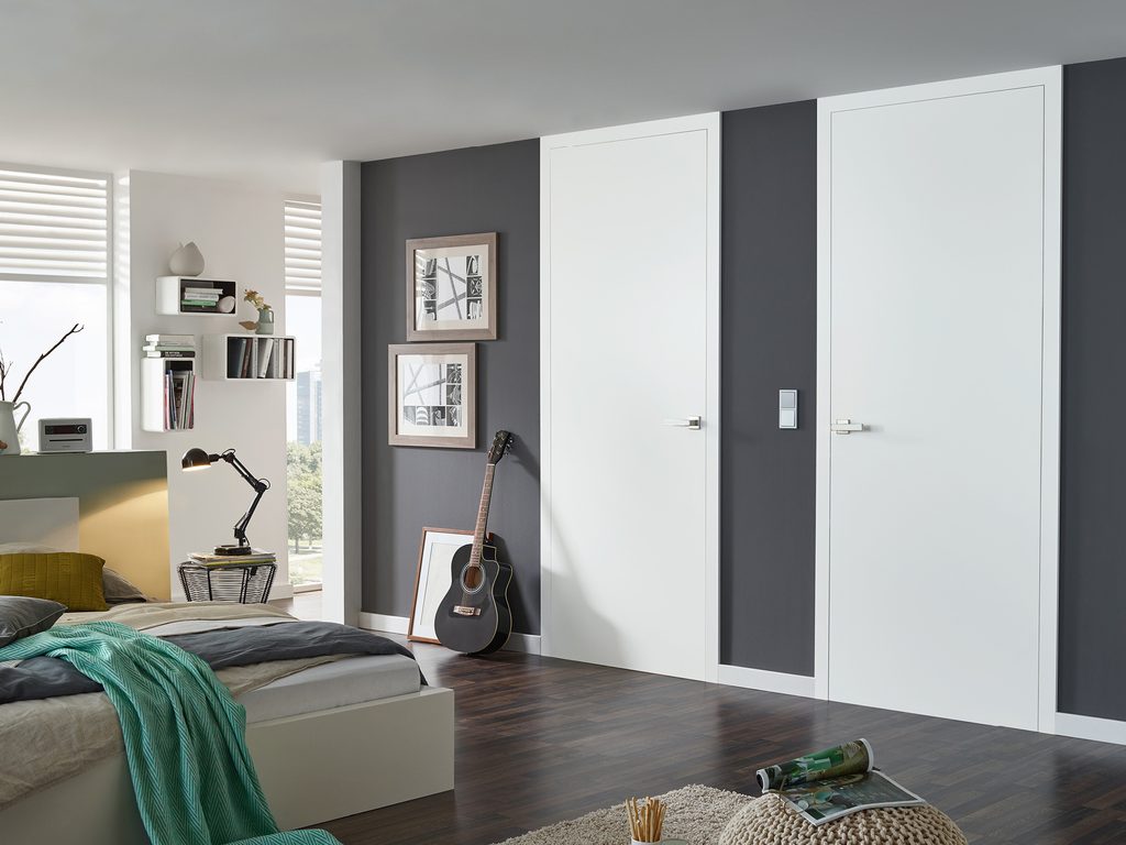  HGM Echtlack Türen weiß