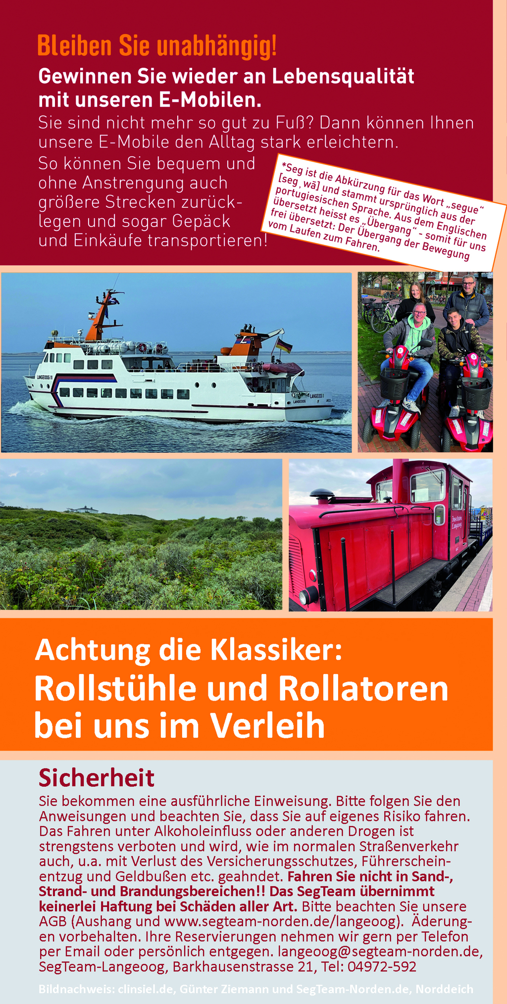 Infos E-Mobile Langeoog