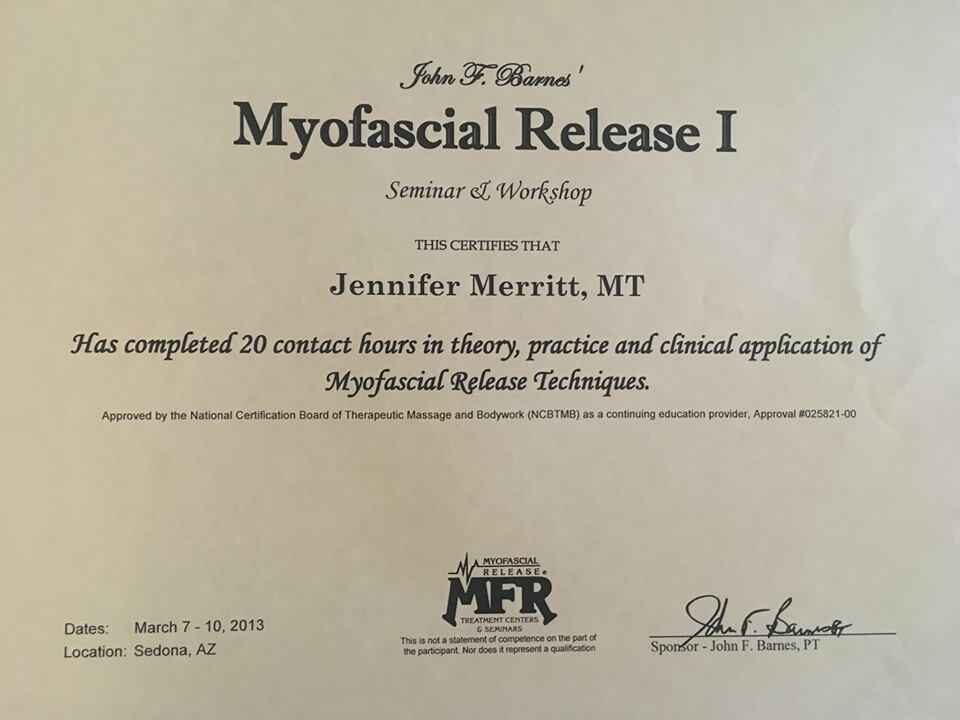 Myofacial Release 1
