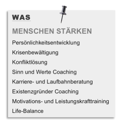 Zeitzone für wohlbefinden und persönliches Wachstumg Persönlichkeitsentwicklung Krisenbewältigung Konfliktlösung Sinn und Werte Coaching Karriere- und Laufbahnberatung Existenzgründer Coaching Motivations- und Leistungskraftraining Life-Balance Verena Heinzerling Heidelberg