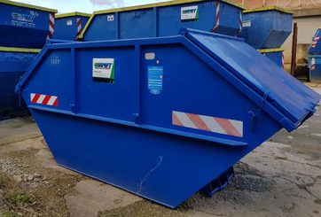 Absetzmulde 7m³ abschliessbar