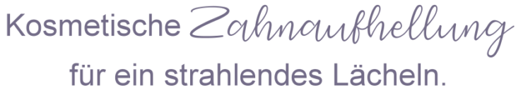 kosmetische Zahnaufhellung für ein strahlendes Lächeln