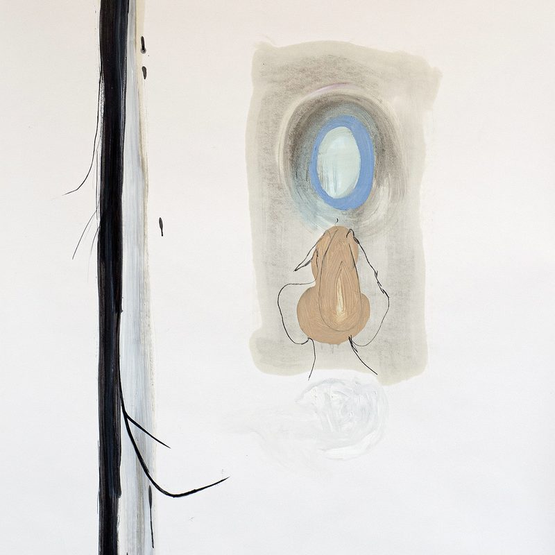 138x111, Mischtechnik/Papier, „o.T.“, 2019