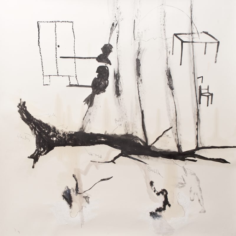 150 x 150 Mischtechnik/Papier - O.T., 2014