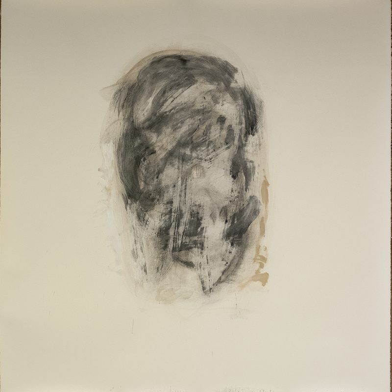 140 x 140 Mischtechnik/Papier - "all of me had hate", 2018