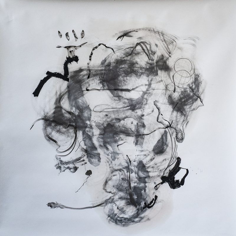 140 x 140 Mischtechnik/Papier - O.T., 2019