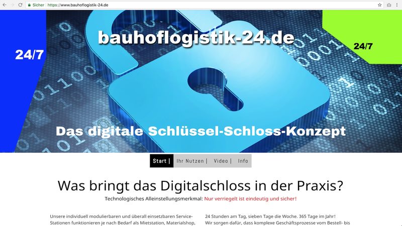 Webdesign Industrie von STEFAN ELLBRÜCK WEBDESIGN