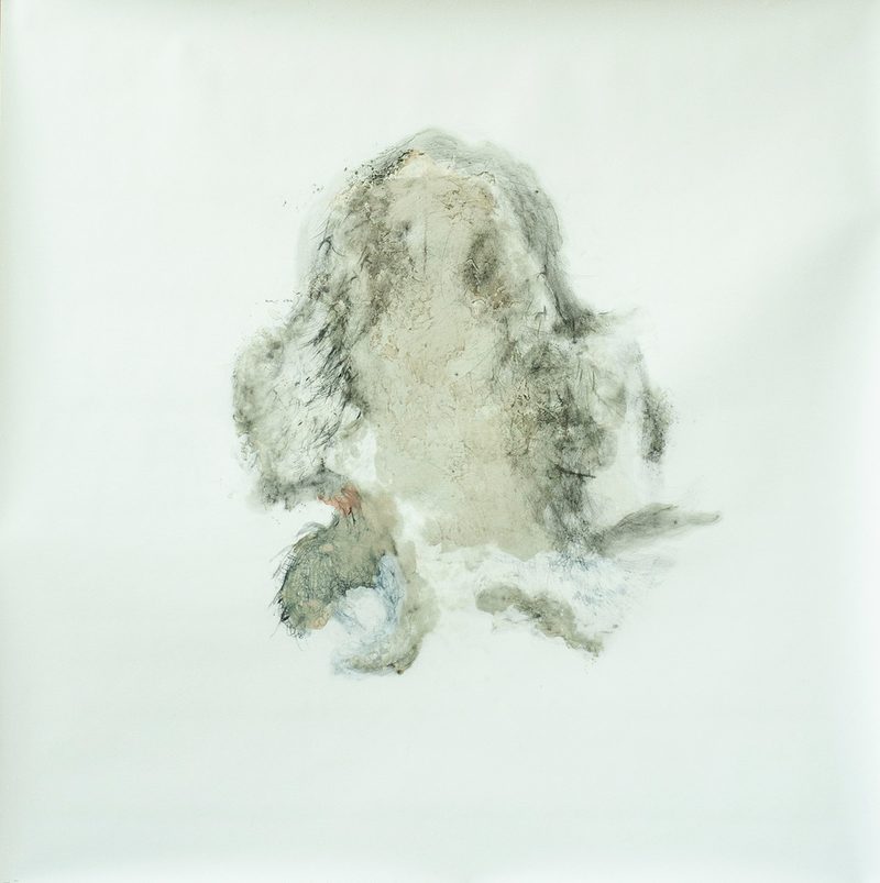 150x150, Mischtechnik/Papier, „Flaubert impassabilité", 2019