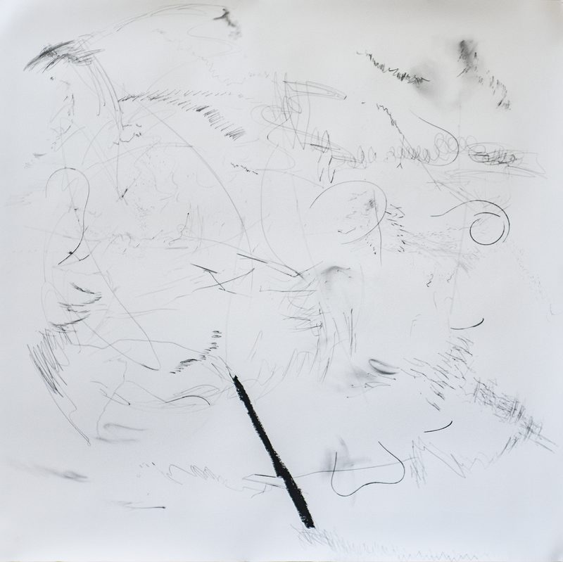 150x150, Mischtechnik/Papier, „La Beltà“, 2020