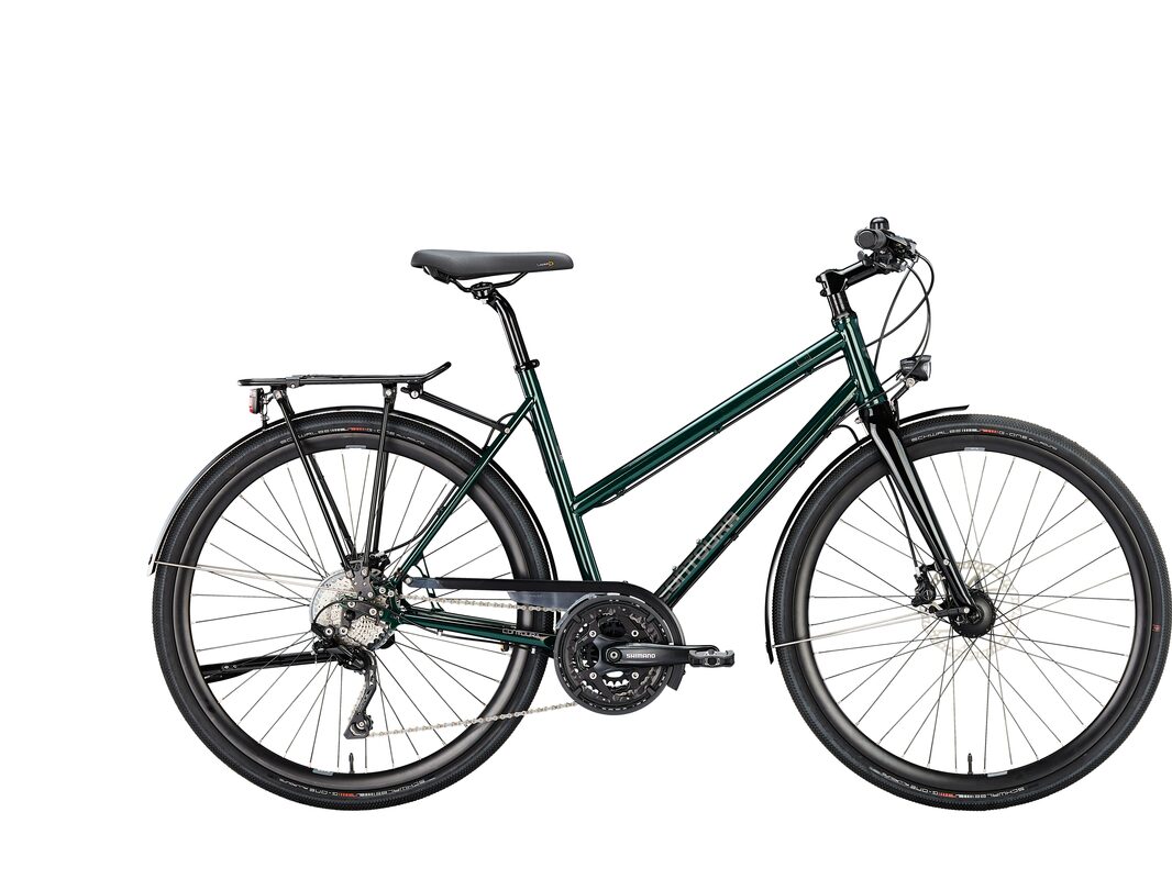 Contoura Fe-11 (sportlich) - Touren auf allen Wegen. Mit den fein profilierten G-One Reifen zeigt das Fe-11 schon an, dass es sich gleichermaßen auf Asphalt wie auf unbefestigten Wegen wohlfühlt. Preis ab 1.699,-€. Konfigurierbar unter: 
<a href="https://hartje-konfigurator.de/de/contoura/fe-11">hartje-konfigurator.de</a>