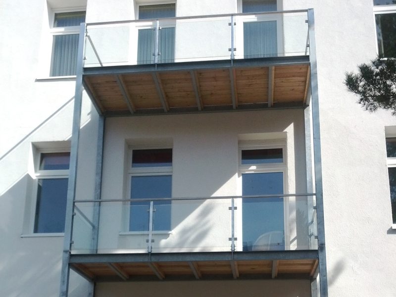 Stahltraum Balkone