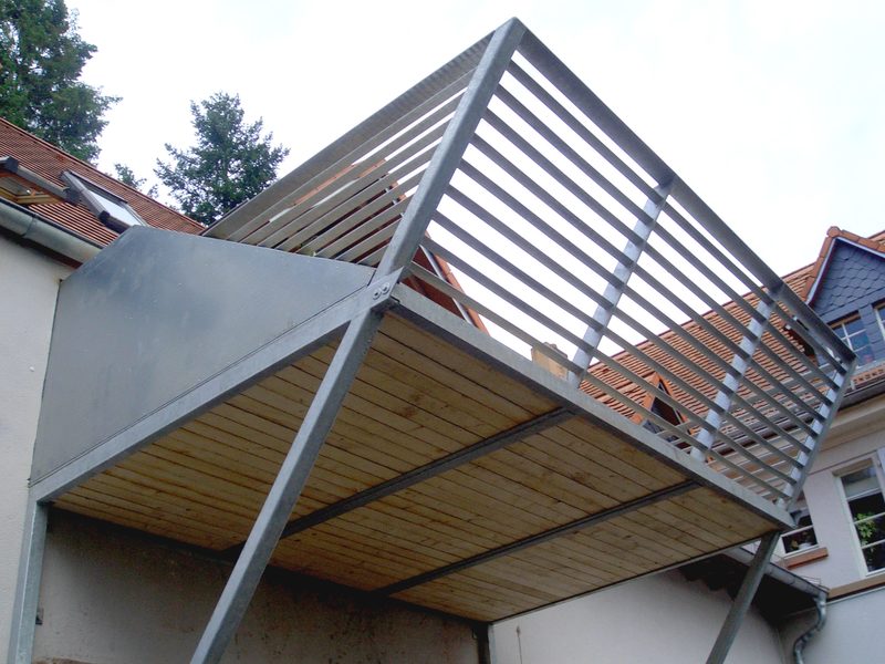 Stahltraum Balkone