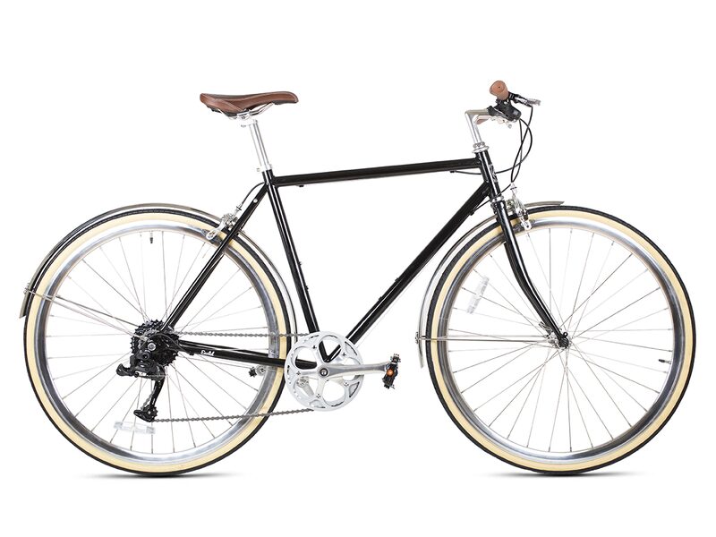 Das 6KU Odyssey Commuter Bike mit 8-Gang Kettenschaltung ist eine Klasse für sich. Mit seinem robusten, hochfesten Stahlrahmen und der klassischen 8-Gang-Schaltung von Shimano erhalten Sie die perfekte Balance zwischen einer reaktionsschnellen Fahrt und einem komfortablen Pendeln. Aber das ist noch nicht alles: Die einzigartige Ästhetik und das schlanke Design des Odyssey heben Sie von anderen Fahrrädern ab. Preis: 649,-€. Weitere Infos unter: 
<a href="https://www.bricklanebikes.co.uk/6ku-delano-8spd-city-bike-delano-black">www.bricklanebikes.co.uk</a>