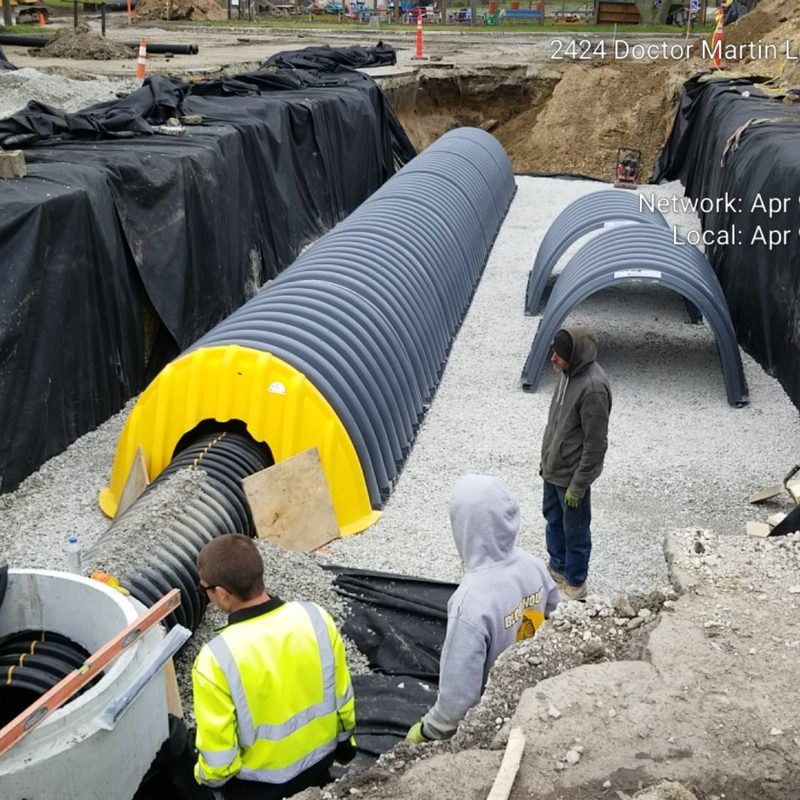 Watkins Park Site Project Earthwork Photos