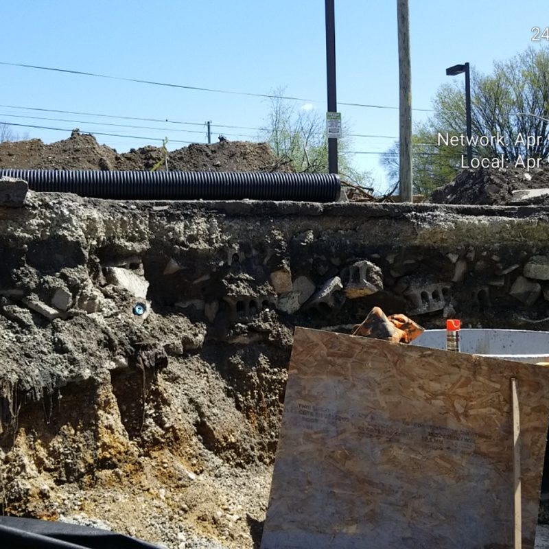 Watkins Park Site Project Earthwork Photos