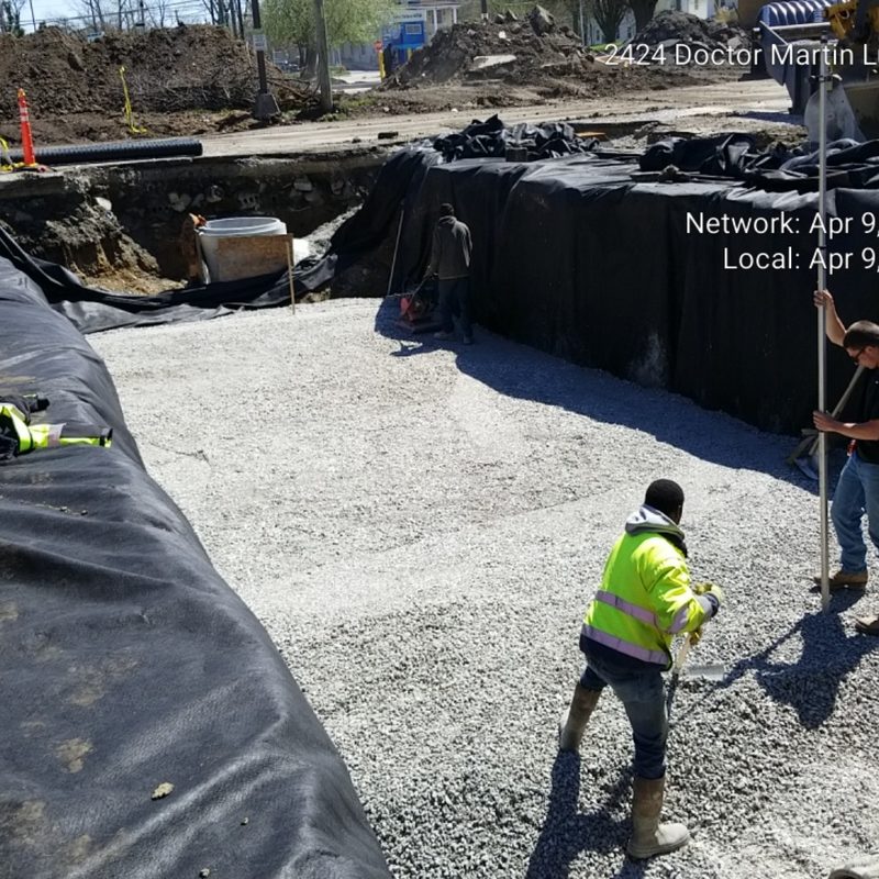 Watkins Park Site Project Earthwork Photos