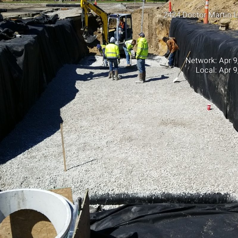 Watkins Park Site Project Earthwork Photos