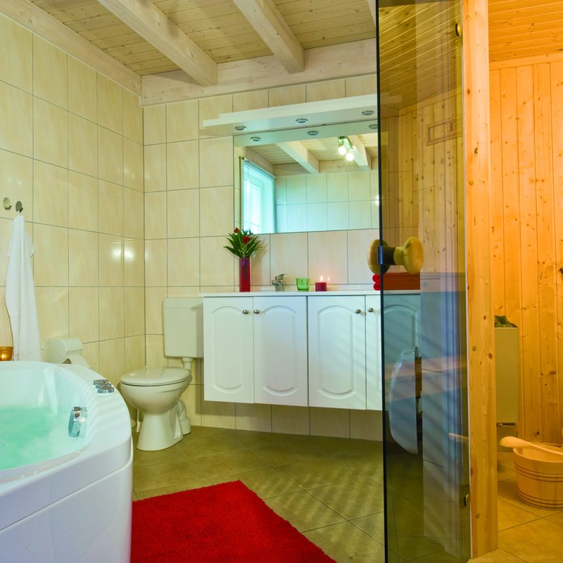 Ferienhaus Fünen (6+2 P.) - Badezimmer