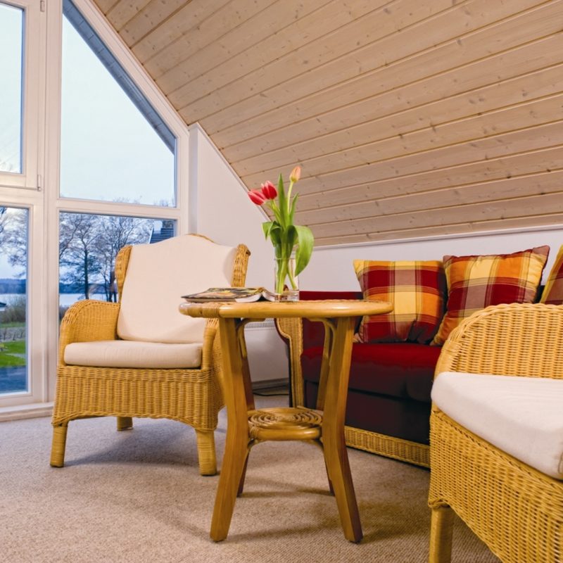 Ferienhaus Falster (4+2 P.) - Wohnbereich