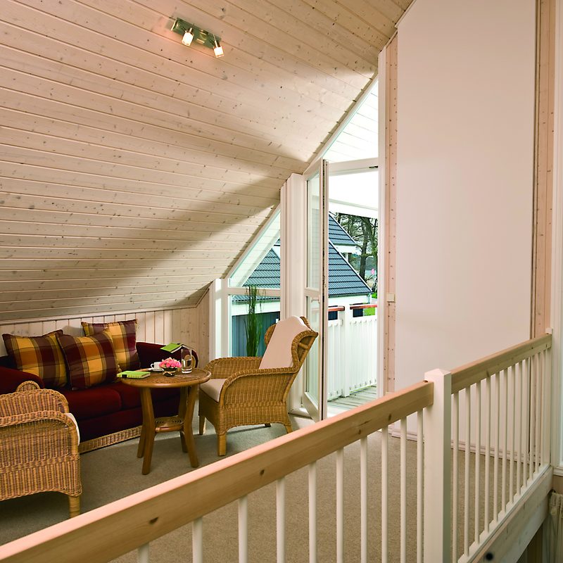 Holiday home Fünen | 1st row lake view (6+2 P.) - Living area