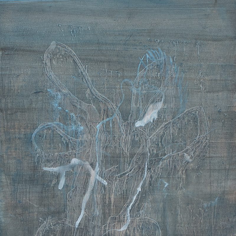 	60 x 40- Oil/MdF - "field" floral 