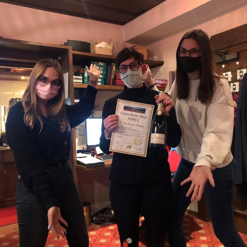 Birgit unser "Hausdamen-Schatz" über 30 Jahr ein Baustein des Gravenberg