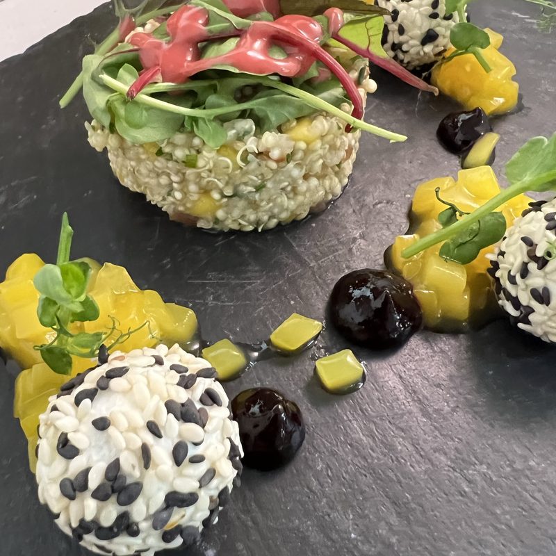 Quinoa & Ziegenfrischkäse