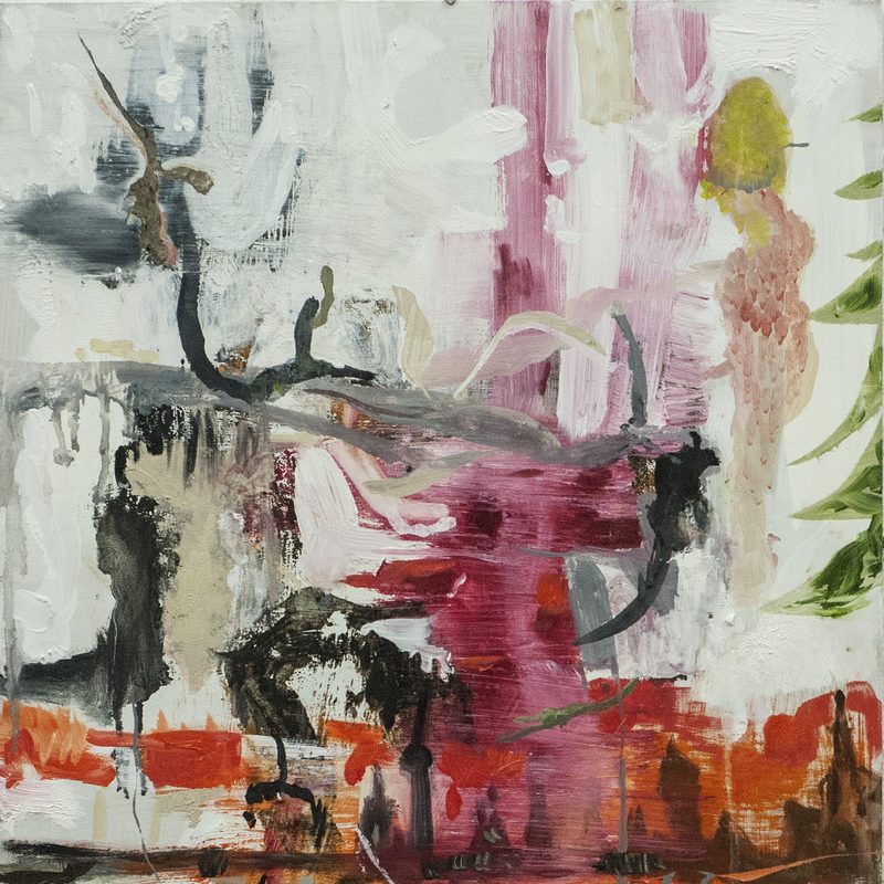 60 x 40 - Oil/MdF - "ursprünglich die Fassung"