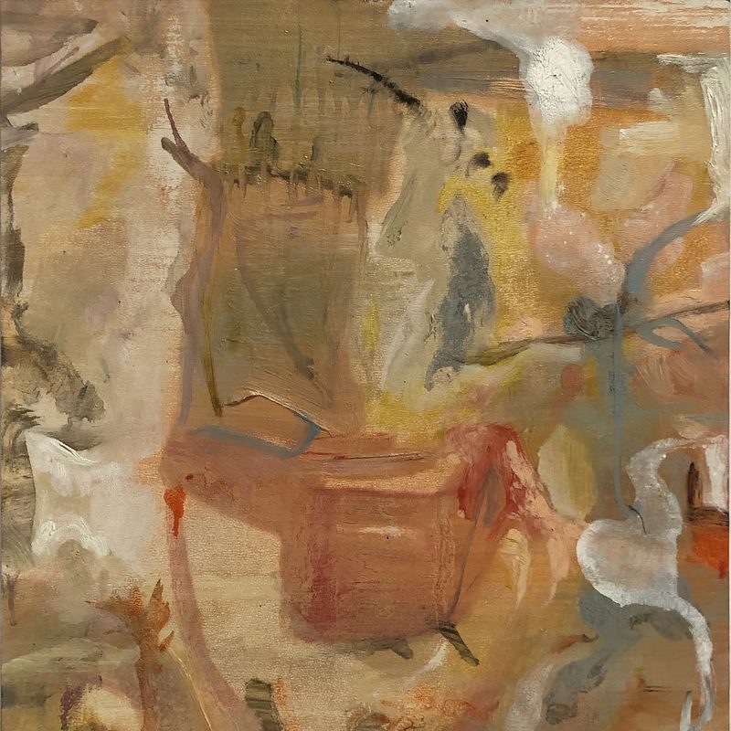 30 x 24, Öl/Holz, „what we see“, 2019