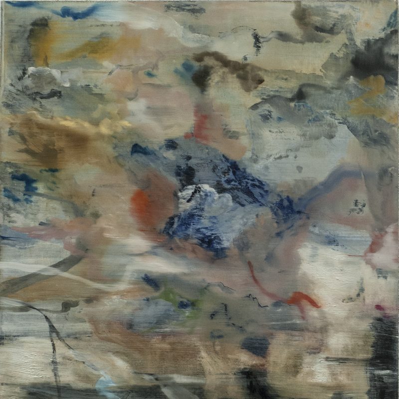 48 x 40 - Oil/Holz - "Weltform"