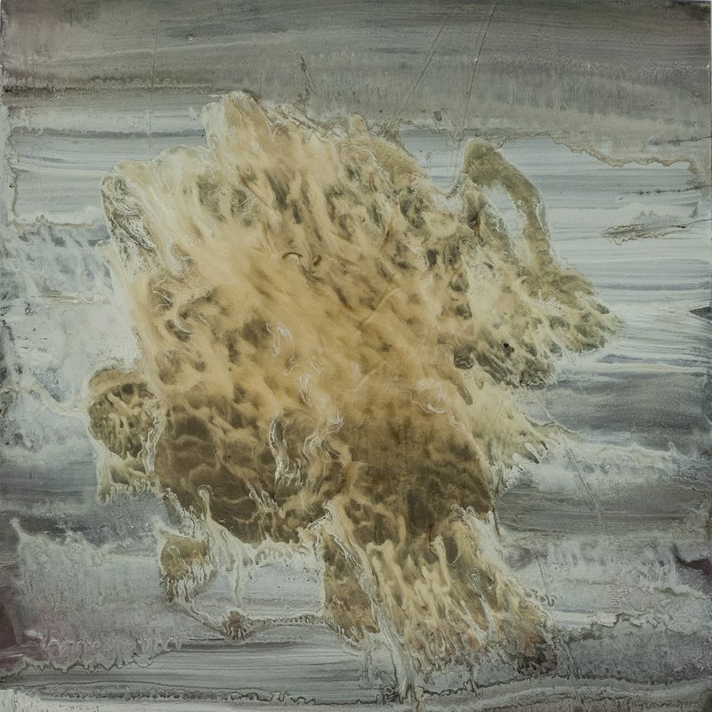 32 x 30 - Mischtechnik/MdF - "disgracing time"