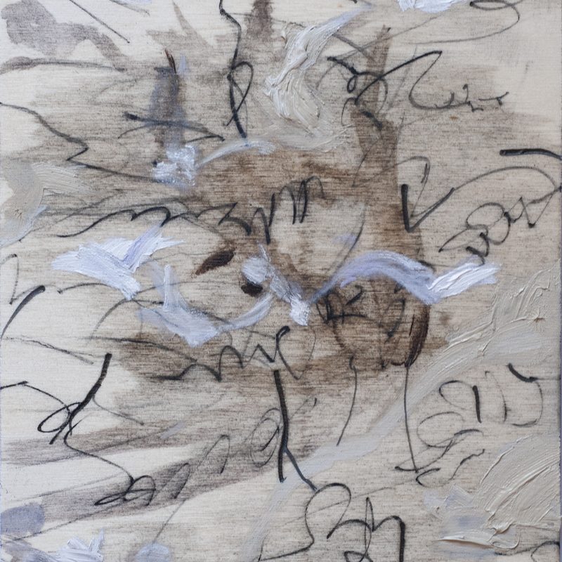 21x15, Mischtechnik_Holz, „federn“, 2019