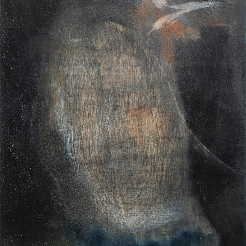 21x15, Öl/Holz, „Ikone“, 2019