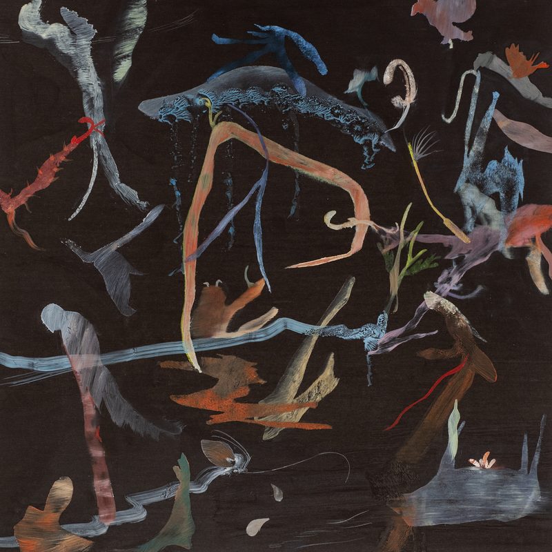 50x50, Öl/Holz, „O.T.“, 2020