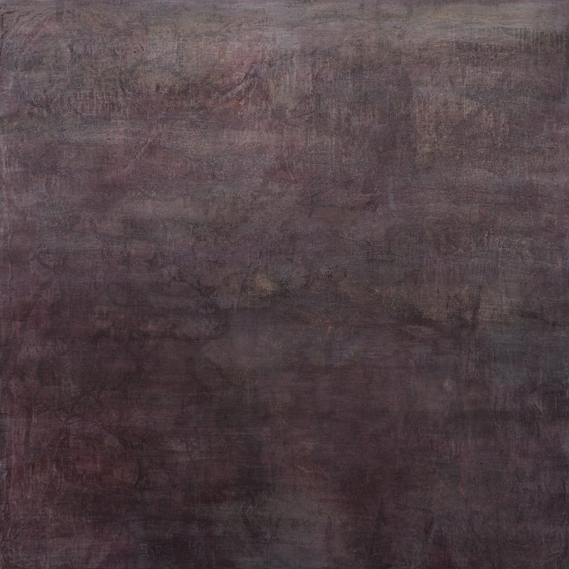 140 x 140  - Mischtechnikl/MdF - "champ"