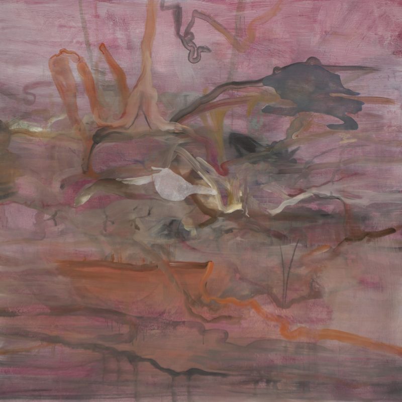 140 x 140 Oil/MdF - "la maniere libidineux"