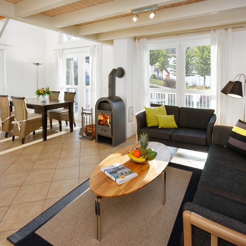 Ferienhaus Falster (4+2 P.) - Wohnbereich