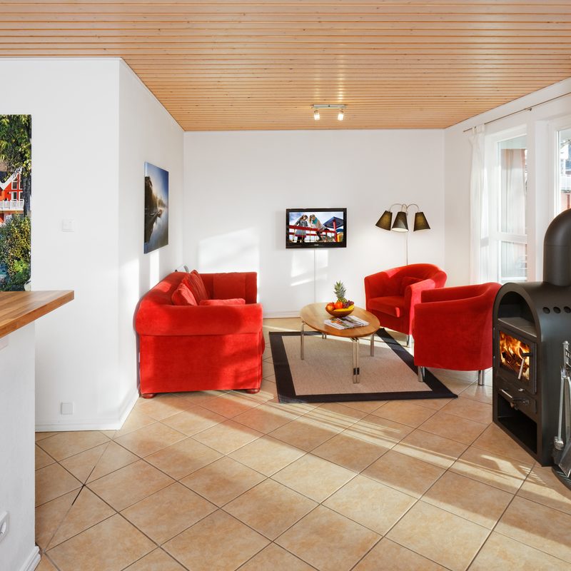 Ferienhaus Alsen (4+2 P.) - Wohnbereich