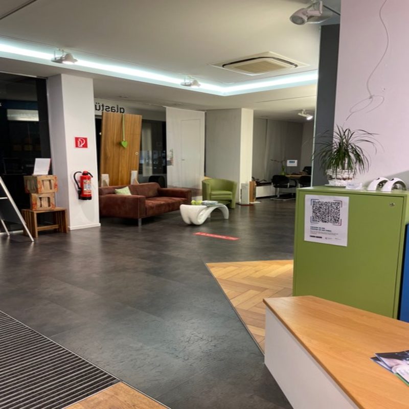 Ausstellungsfläche Hans Peter Mügge